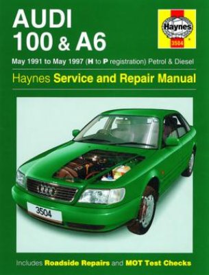 AUDI 100 i AUDI A6 (1991-1997) - instrukcja napraw Haynes