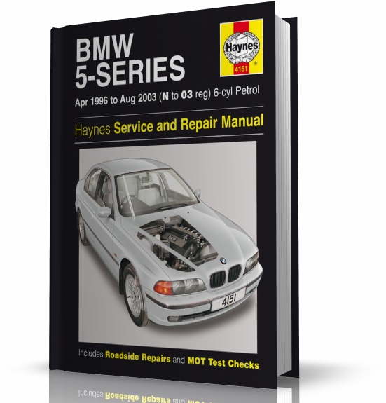 Obraz główny BMW SERII 5 (1<span class=hidden_cl>[zasłonięte]</span>996-20) - instrukcja napraw Haynes
