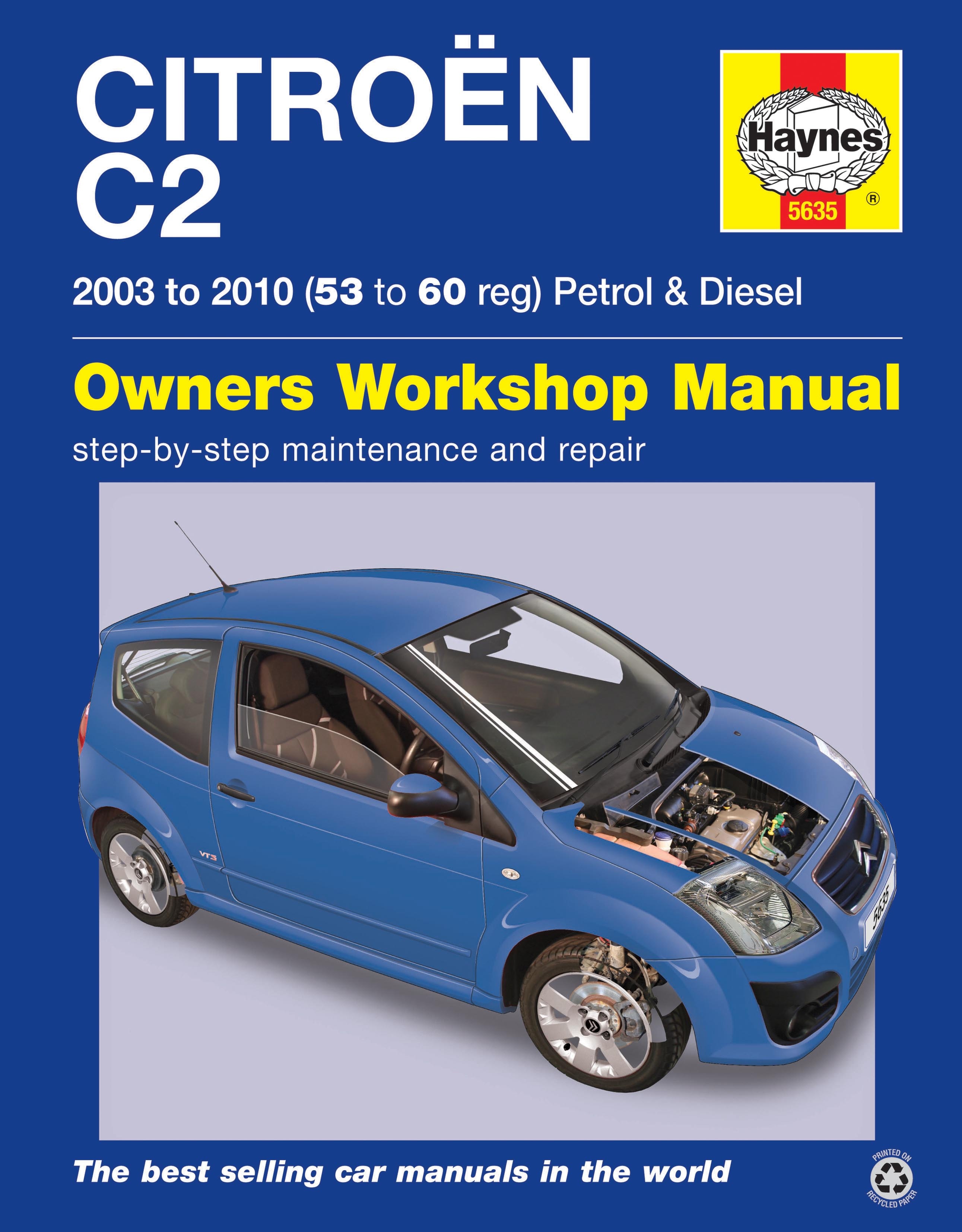 Citroen C2 (2003-2010) - Instrukcja Napraw Haynes :: Motohelp