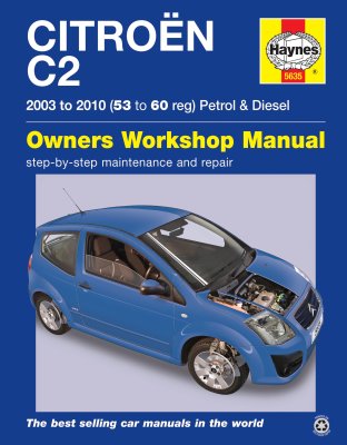 CITROEN C2 (2003-2010) - instrukcja napraw Haynes