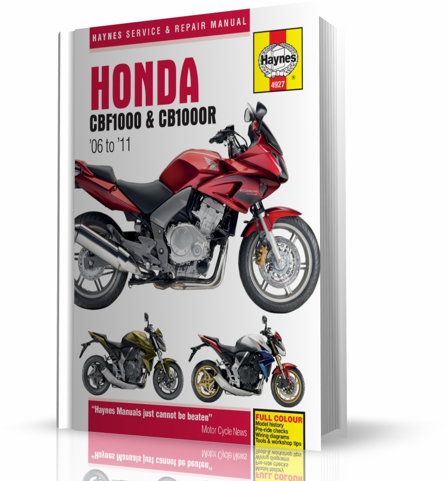 Obraz główny HONDA CBF1000 - CB1000R (2<span class=hidden_cl>[zasłonięte]</span>006-20) - instrukcja napraw Haynes