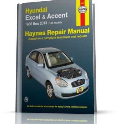 HYUNDAI EXCEL I ACCENT (1986-2013) instrukcja naprawy wydawnictwa Haynes