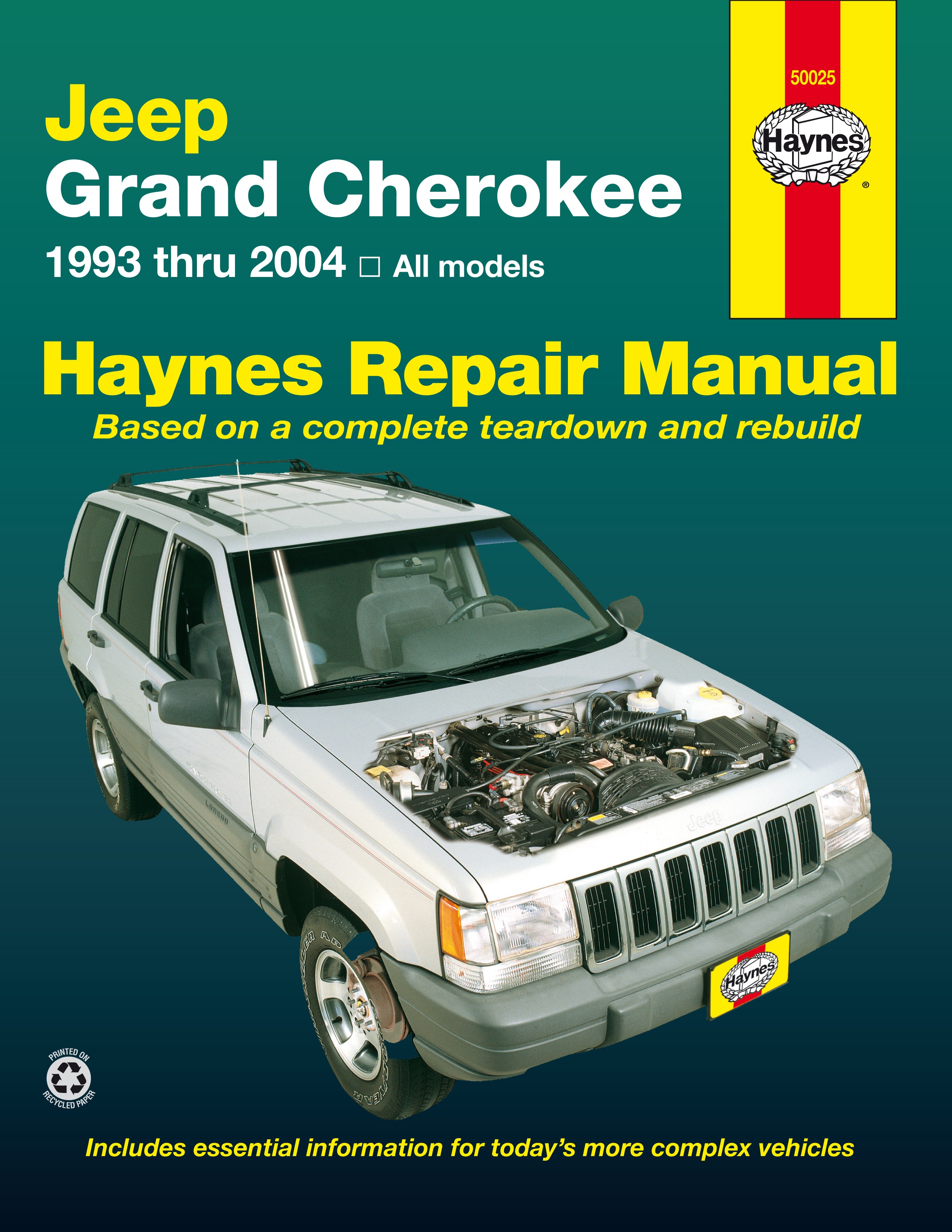 Jeep Grand Cherokee (1993-2004) - Instrukcja Napraw Haynes :: Motohelp