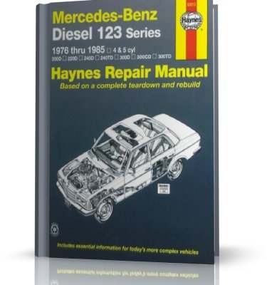 MERCEDES-BENZ DIESEL W123 (1976-1985) - instrukcja napraw Haynes