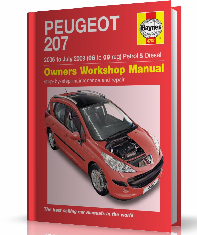 PEUGEOT 207 (20062009) instrukcja napraw Haynes MOTOHELP