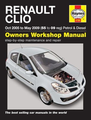RENAULT CLIO 3 (2005-2009) - instrukcja napraw Haynes