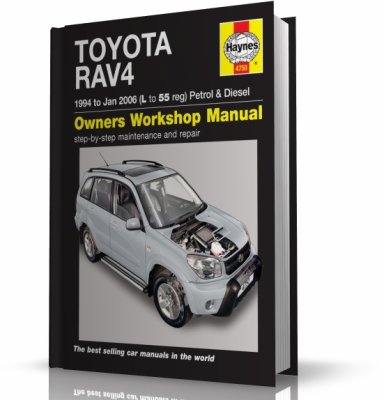TOYOTA RAV4 (1994-2006) - instrukcja napraw Haynes