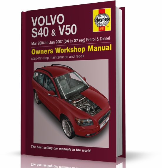 VOLVO S40 V50 (20042007) instrukcja napraw Haynes