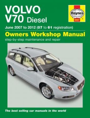 VOLVO V70 DIESEL (2007-2012) - instrukcja napraw Haynes