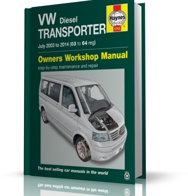 VW TRANSPORTER DIESEL (2003-2014) - instrukcja napraw Haynes
