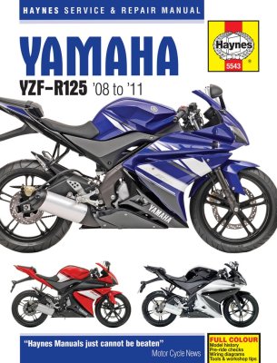 YAMAHA YZF-R125 (2008-2011) - instrukcja napraw Haynes
