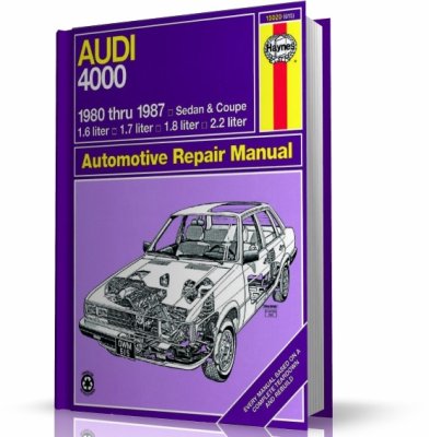 AUDI 4000 USA (1980-1987) INSTRUKCJA HAYNES