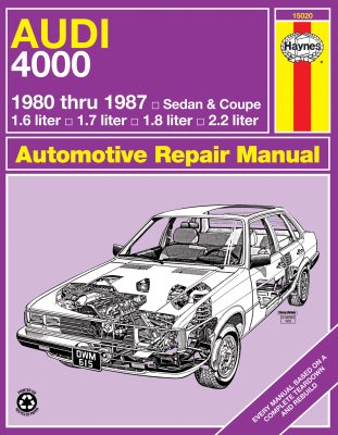 AUDI 4000 USA (1980-1987) INSTRUKCJA HAYNES