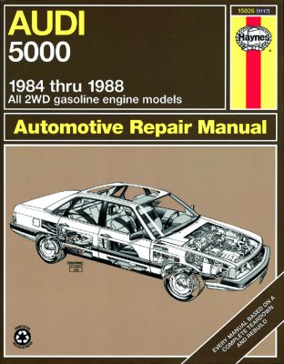 AUDI 5000 (1984-1988) USA INSTRUKCJA HAYNES 