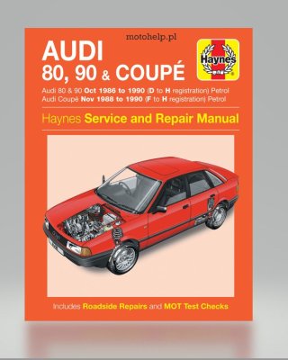 AUDI 80, AUDI 90 & AUDI COUPE (1986-1990) INSTRUKCJA HAYNES