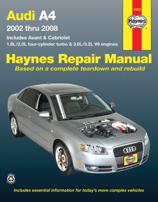 AUDI A4 (2002-2008) USA INSTRUKCJA HAYNES