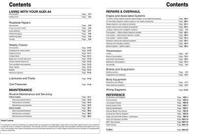 AUDI A4 (2005-2008) INSTRUKCJA HAYNES