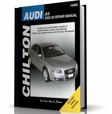AUDI A4 SEDAN, AVANT, CABRIOLET ( 02-08 ) INSTRUKCJA CHILTON