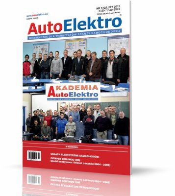 AUTOELEKTRO 172 (schemat elektryczny: Citroen Berlingo B9 roczniki 2004-2008)