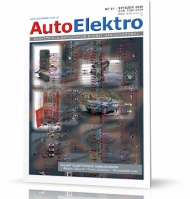 AUTOELEKTRO 051 (schemat elektryczny: TOYOTA COROLLA - część 2, RENAULT CLIO II - część 2)
