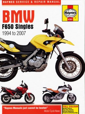 BMW F650 SINGLES (1994-2007) - INSTRUKCJA HAYNES