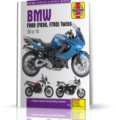 BMW F650, BMW F700, BMW F800 TWINS 2006-2016 INSTRUKCJA HAYNES