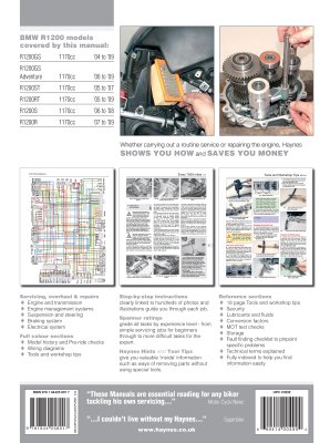 BMW R1200 TWINS (2004-2009) - INSTRUKCJA NAPRAW HAYNES