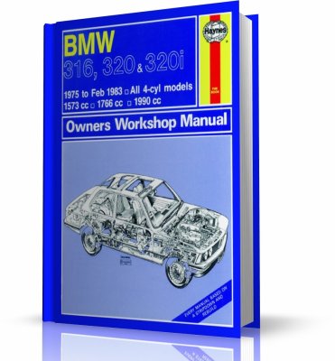 BMW SERII 3 (1975-1983) typ E21 modele 316, 320, 320i - instrukcja napraw Haynes