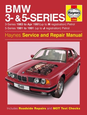 BMW SERII 3 i 5 (1981-1991) - instrukcja napraw Haynes