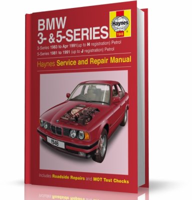BMW SERII 3 i 5 (1981-1991) - instrukcja napraw Haynes