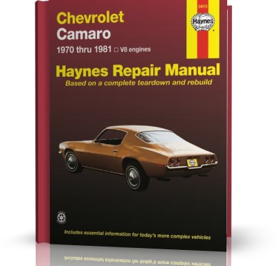 CHEVROLET CAMARO (1970-1981) - INSTRUKCJA HAYNES