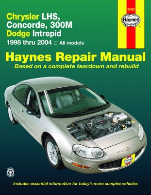 CHRYSLER LHS, CONCORDE, 300M i DODGE INTERPID (1998-2004) - instrukcja napraw Haynes