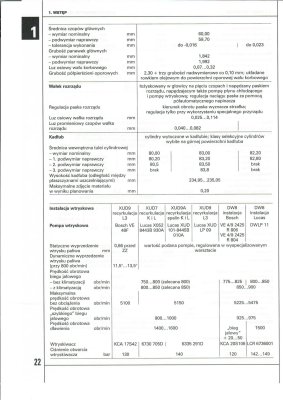 NAPRAWA SAMOCHODU PEUGEOT PARTNER I 1.9D (DW8) O MOCY 51 kW (69 KM) Z INSTALACJA WTRYSKOWĄ LUCAS LUB BOSCH