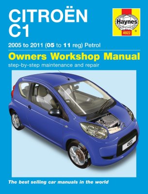 CITROEN C1 (2005-2011) - instrukcja napraw Haynes