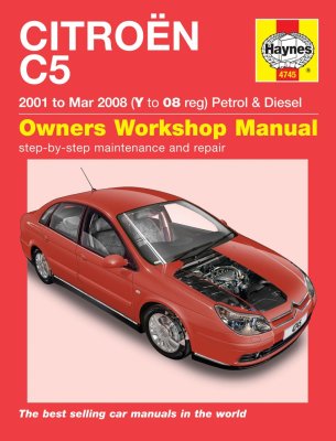 CITROEN C5 (2001-2008) - instrukcja napraw Haynes