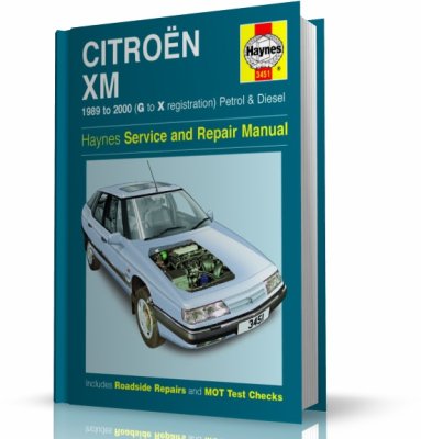 CITROEN XM (1989-2000) - instrukcja napraw Haynes