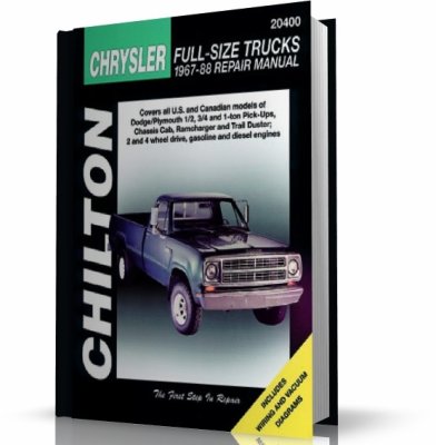 DODGE PICK-UPS (1967-1988) CHILTON