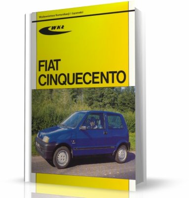 FIAT CINQUECENTO 903 cm3 PORADNIK UŻYTKOWNIKA