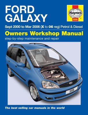 FORD GALAXY (2000-2006) - instrukcja napraw Haynes