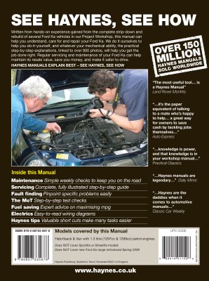 FORD KA (1996-2008) - instrukcja napraw Haynes