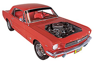 FORD MUSTANG V8 (1964-1973) - instrukcja napraw Haynes 