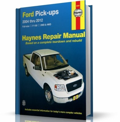FORD PICK-UPS, FULL-SIZE, F-150 2WD & 4WD (2004-2012) - instrukcja napraw Haynes