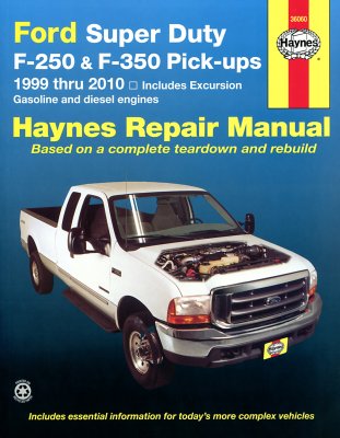 FORD F-250 SUPER DUTY (1999-2010) INSTRUKCJA HAYNES