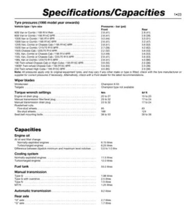 FORD TRANSIT DIESEL (1986-1999) - instrukcja napraw Haynes