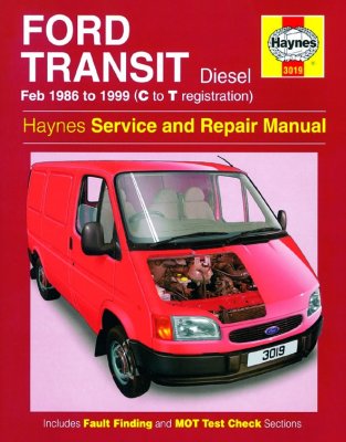 FORD TRANSIT DIESEL (1986-1999) - instrukcja napraw Haynes
