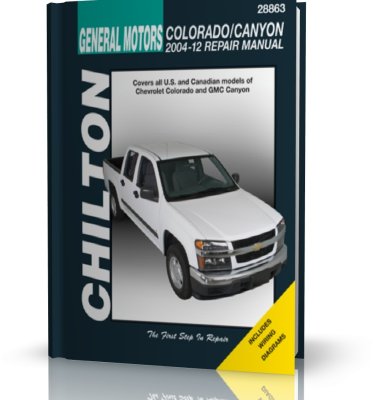 CHEVROLET COLORADO, GMC CANYON (2004-2012) - INSTRUKCJA NAPRAWY SAMOCHODU