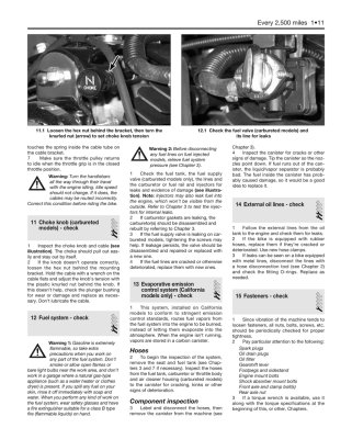 HARLEY-DAVIDSON ROAD KING (1999-2010) INSTRUKCJA NAPRAW