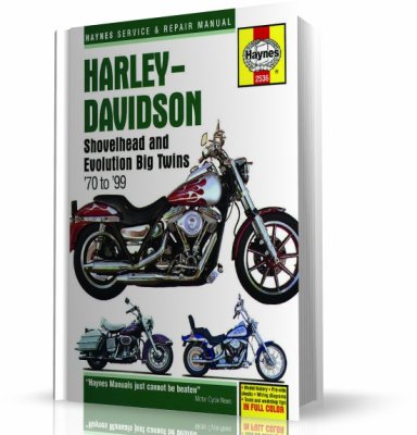 HARLEY-DAVIDSON SHOVELHEAD i EVOLUTION BIG TWINS (1970-1999) - instrukcja napraw Haynes