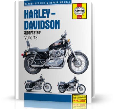 HARLEY DAVIDSON XLH 1200 (1986-2013) - instrukcja Haynes