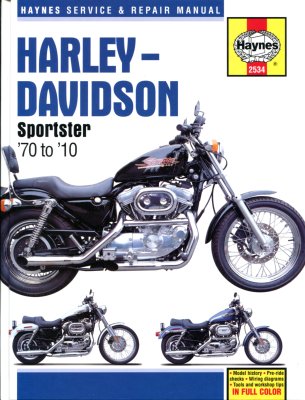 HARLEY-DAVIDSON SPORTSTERS (1970-2008) - instrukcja napraw Haynes